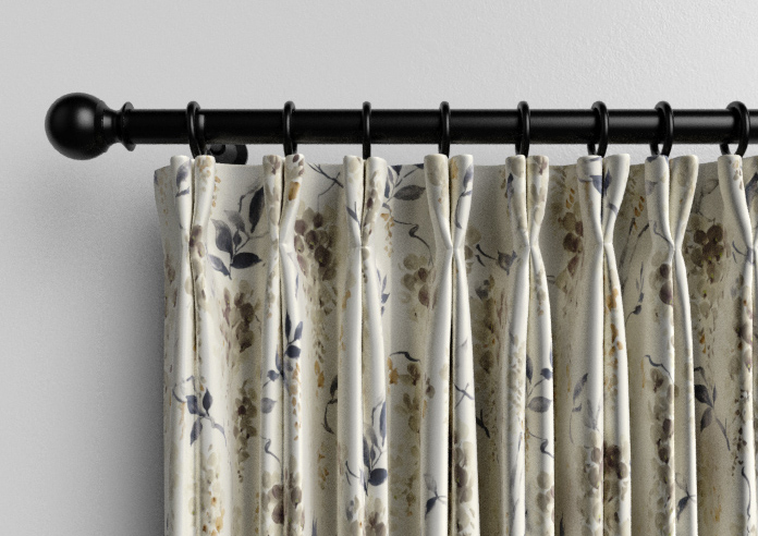 Wisteria Silk, Grey - Made to Measure Curtains - Image 10